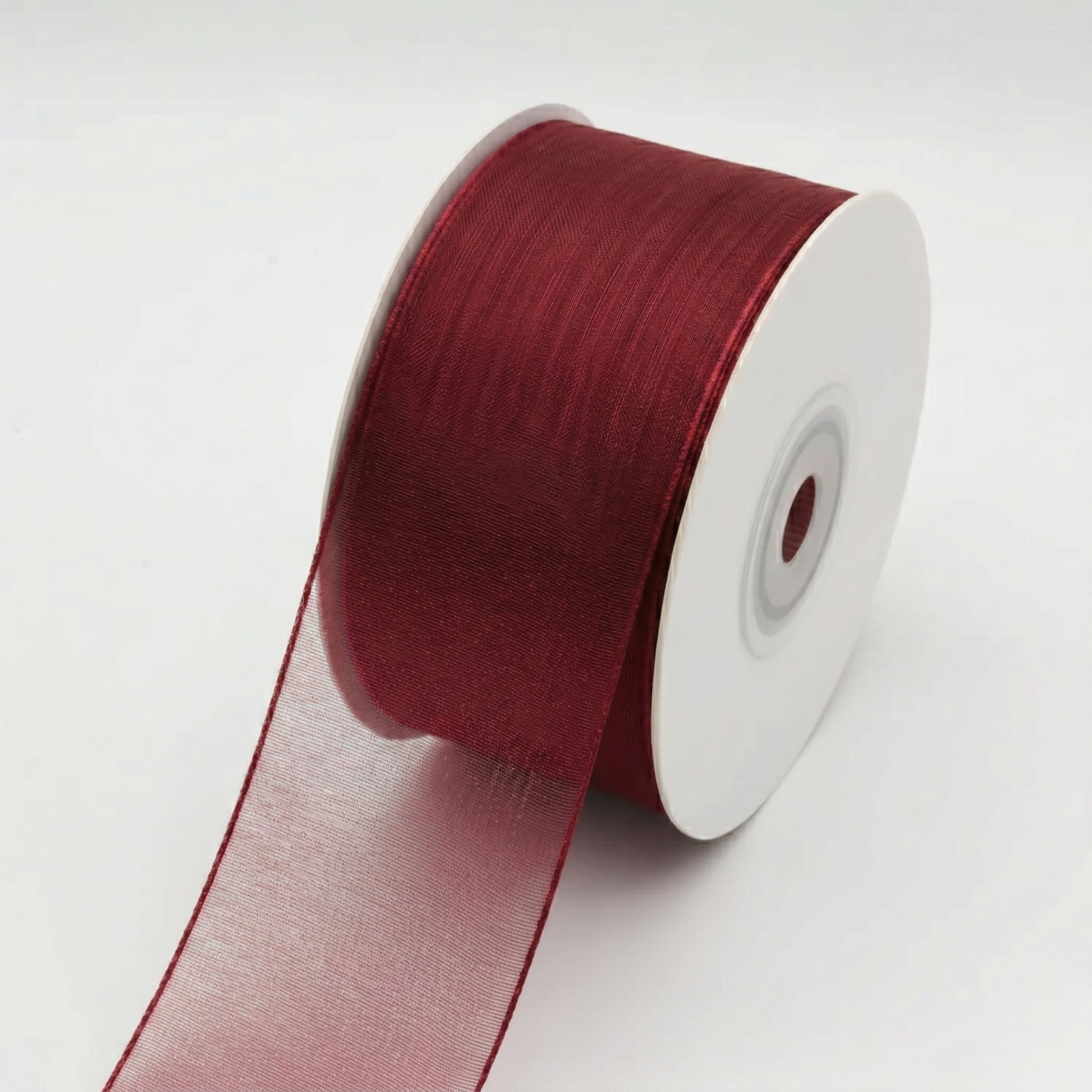 38MM ORGANZA MAROON
