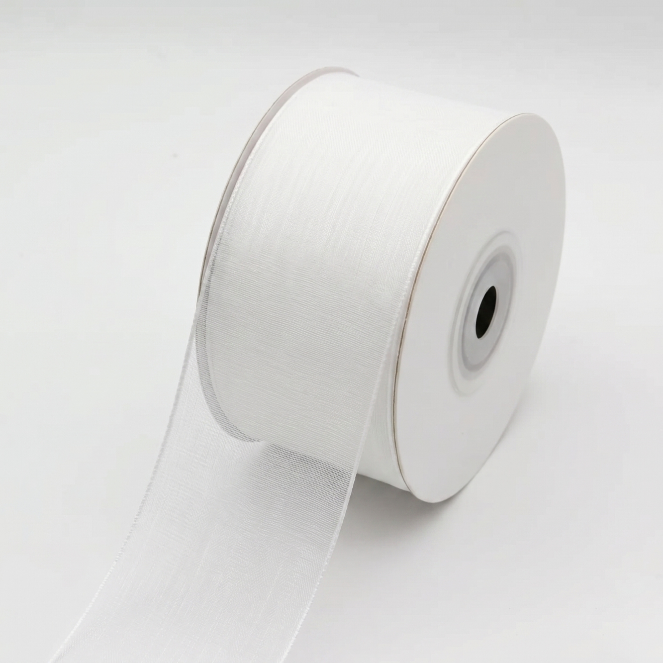 38MM ORGANZA WHITE