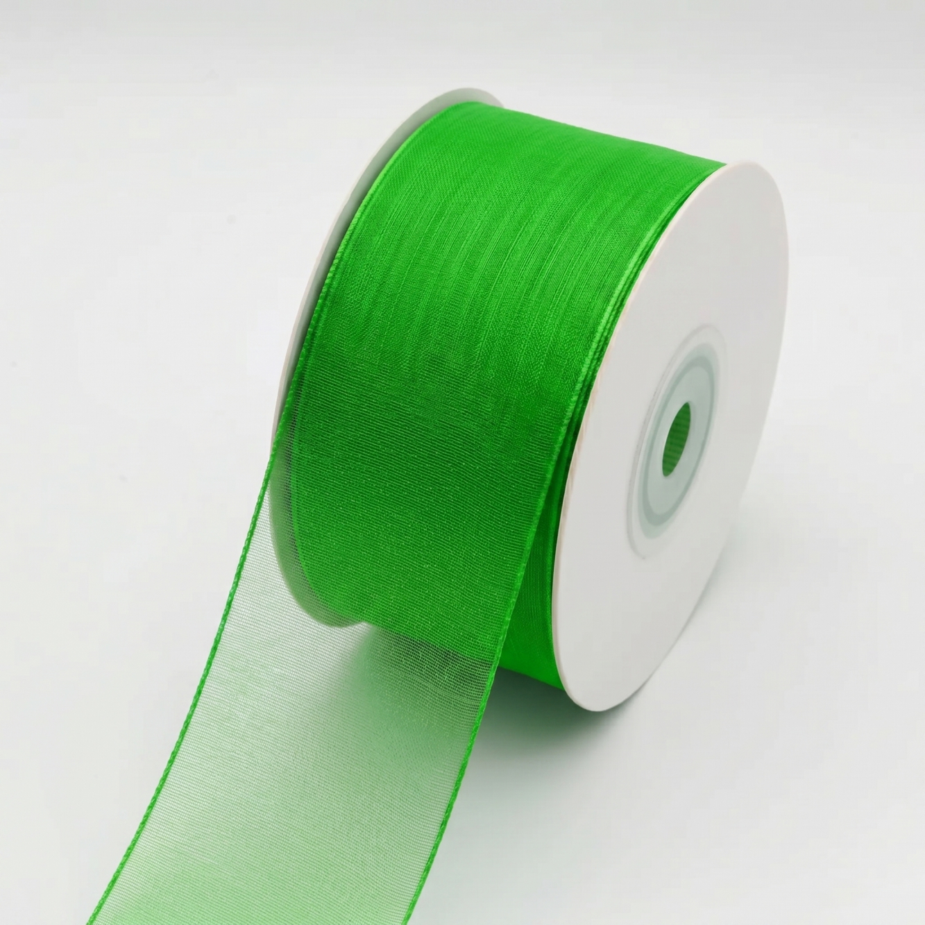 38MM ORGANZA GREEN